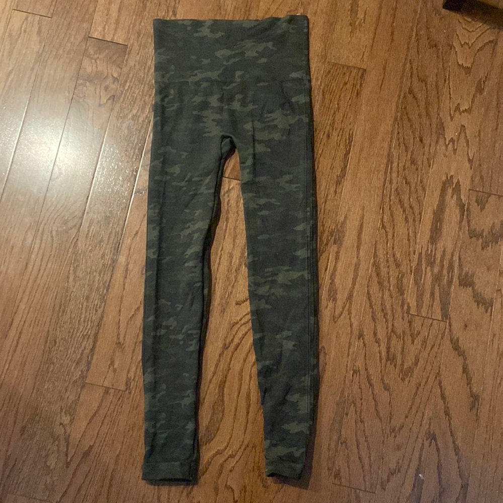 SPANX camo leggings